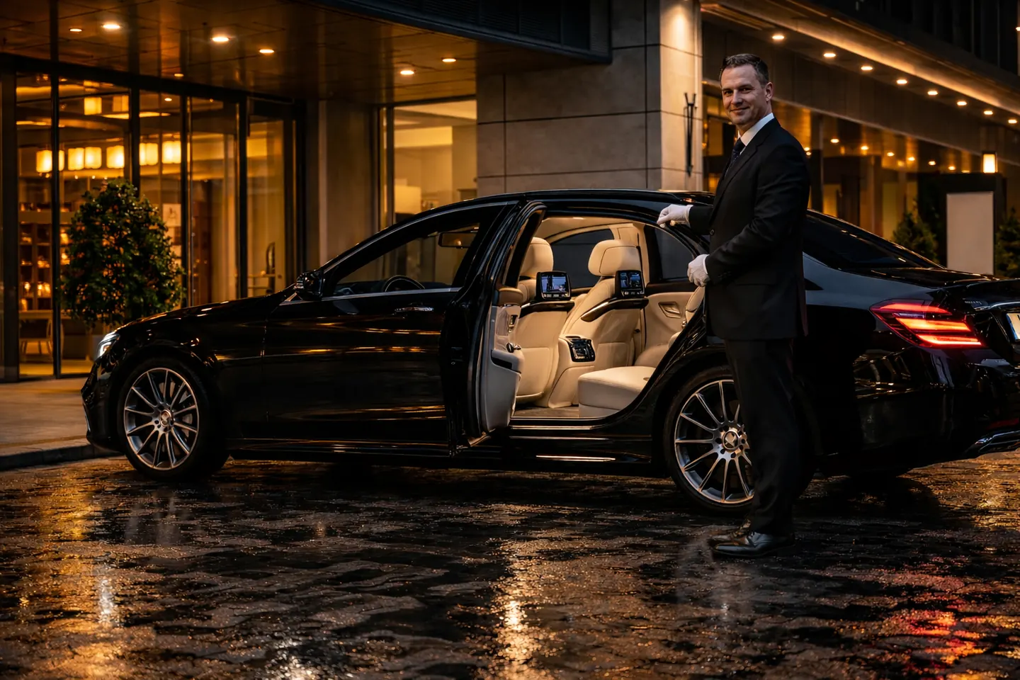 Şoförlü VIP araç kiralama İstanbul Mercedes S-Class makam şoförü