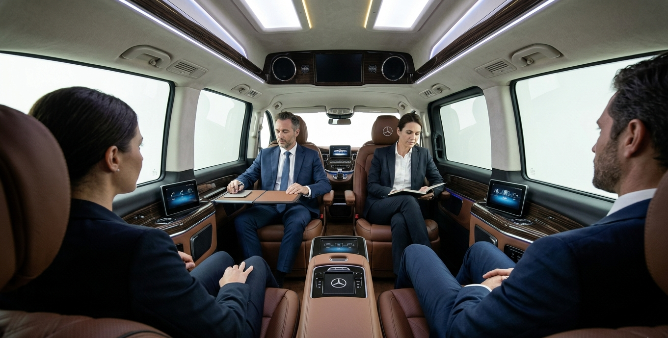Mercedes V-Class Kiralama rentcars.vip